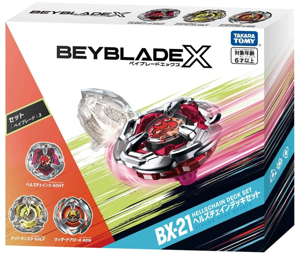 Takara Tomy BX-21 Hells Chain Deck Set